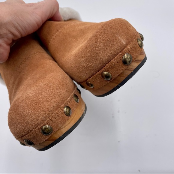 Free People Chalet Suede Slip On Clog EU 38/7.5M - Picture 3 of 12